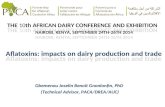 Aflatoxins: impacts on dairy production and trade- Dr. Benoit Gnonlonfin