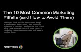 The 10 Most Common Marketing Pitfalls (and How to Avoid Them)
