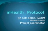 M health  protocol by DR KAYUM