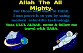 Allah the all mighty