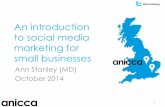 Introduction to Social Media Marketing for Business (presented at Birmingham Business School Oct 2014)