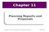 Planning Reports and Proposals
