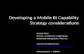Developing A Mobile Bi Strategy  Sap Inside Track New York City June 2012