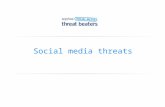 Social media-threats