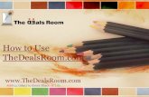 Tdr   the dealsroom - how to select deal from tdr