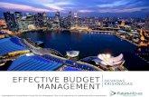 Effective Budget Management, Singapore