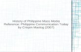 History of Philippine Mass Media