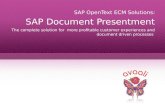 Avaali Solutions - Sap document presentment by open text