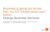 Business is going too far too fast, my ict infrastructure can't follow!