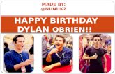 dylan obrien bday project