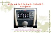 Audi a4 s4 rs4 radio dvd gps navigation on oem cargps.com