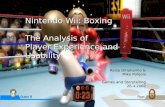 Raisa's and Mike's Wii Boxing game test presentation