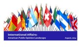 Public opinion landscape   international affairs 8.12.14