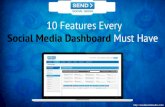 10 Features Every Social Media Dashboard Must Have