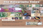 The Holography Times, April 2009, Volume 3, Issue No 6
