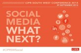 CIPR South West Conference 2014 Speaker Presentation Slides