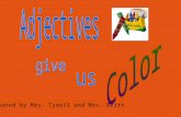Learn English  adjec-color