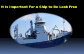 It is important for a ship to be leak free - Hatch cover maintenance and watertight integrity testing