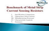 Benchmark of metal strip current sensing resistors 20101203
