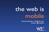 the web is mobile