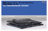 Motorola solutions wing 4.4 wireless controller cli reference guide (part no. 72 e 157063-01 rev. a)