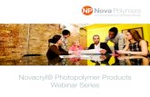 2014 Novacryl Photopolymer Product Preseantion
