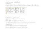 Excel formulas-a-quick-list