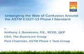 Untangling the Web of Confusion Around the ASTM E1527-13 Phase I Standard