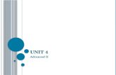 Advanced II - UNIT 4B