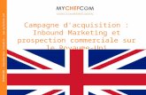 MYCHEFCOM - Campagne d'acquisition de prospects au Royaume-Uni