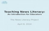 Teaching News Literacy: Opening (The News Literacy Project)