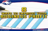 8 Ways to Improve Business Profit