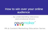 How to win over your online audience