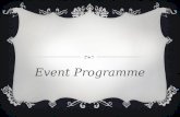 Event programme 5