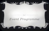 Event programme 4