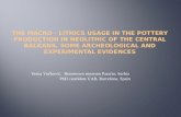 The Macro - lithics usage in the pottery production in Neolithic of the Central Balkans, some archeological and experimental evidences - OpenArch Conference, Viminacium 2014