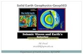 Seismic Waves and Earth’s Interior