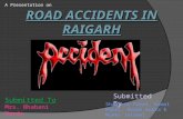 Project on road accident