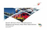 Nimi Ramchand, Transnet National Ports Authority - Investing in Africa’s port infrastructure to support heavy haul rail operations