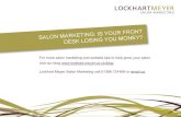 Salon Marketing: Is Your Front Desk Losing You Money