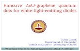 Zno and graphene