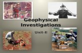 Geo-Physical Investigations