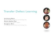 Transfer defect learning