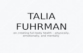 Creating full-body health – physically, emotionally, and mentally
