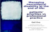Disability & Rehabilitation in End of Life Care