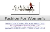 Fashion For Womens