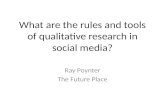 Ray  Poynter - Keynote speech @ QRWEB 2010, Berlin