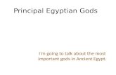 Principal Egyptian Gods