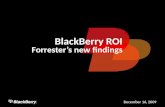 BlackBerry ROI - Forrester's New Findings on Total Economic Impact