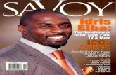 Cover Story - Idris Elba Interview - Savoy Spring 2011